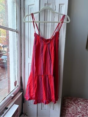 Target Red Striped Slip Dress ❤️